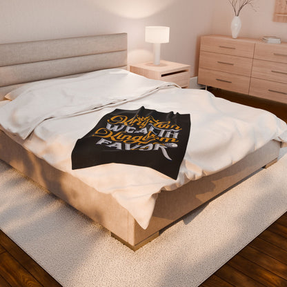 Kingdom Wealth Kingdom Favor Velveteen Plush Blanket