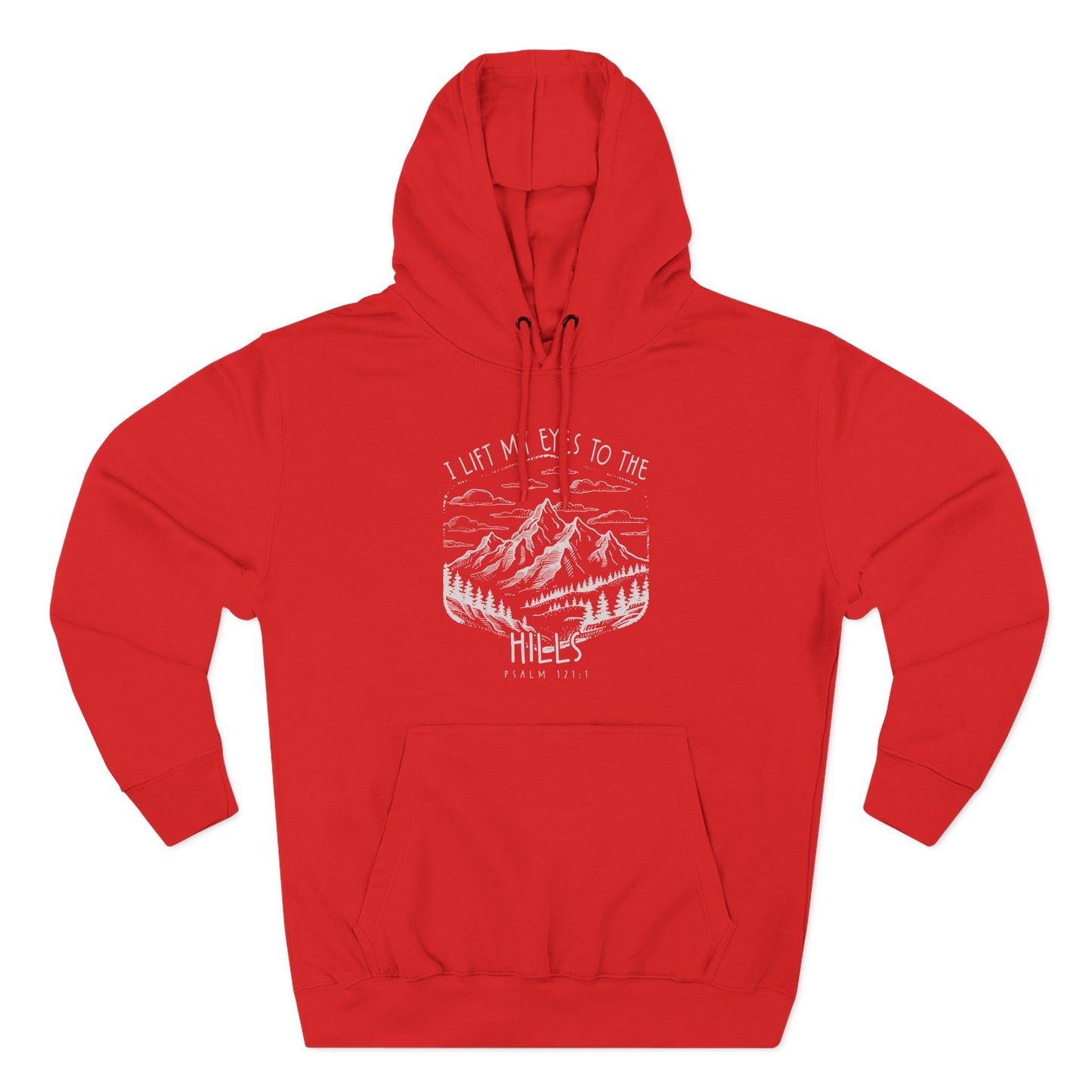 I lift my eyes to the hills  Hoodie