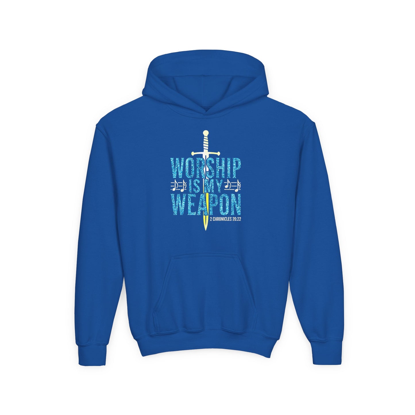 Worship is My Weapon Youth Hoodie