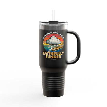 Faithfully Funded Travel Mug