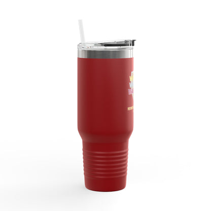 Worthy. Washed. Warrior Travel Mug