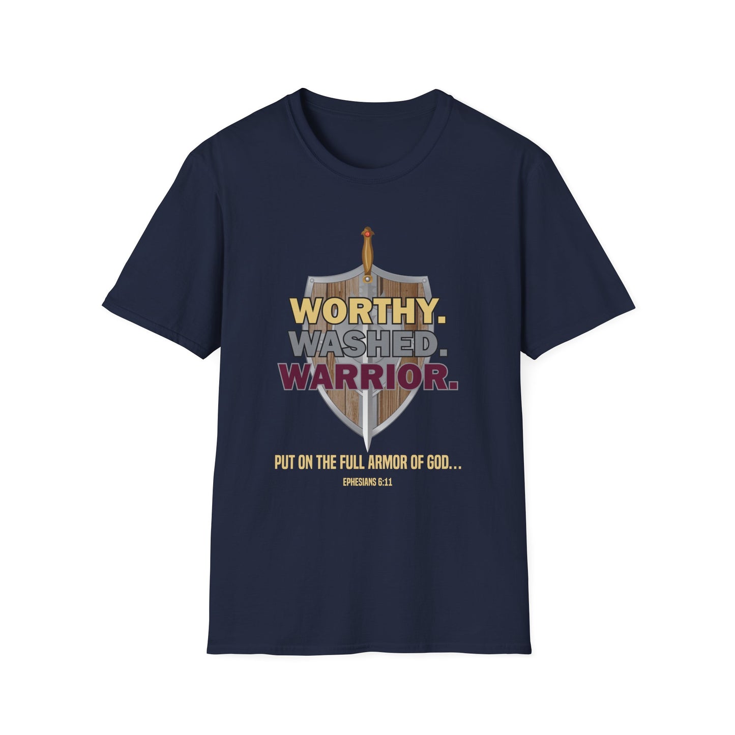 Worthy. Washed. Warrior Tee