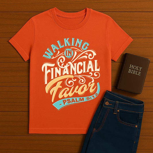 Walking in financial favor Tee