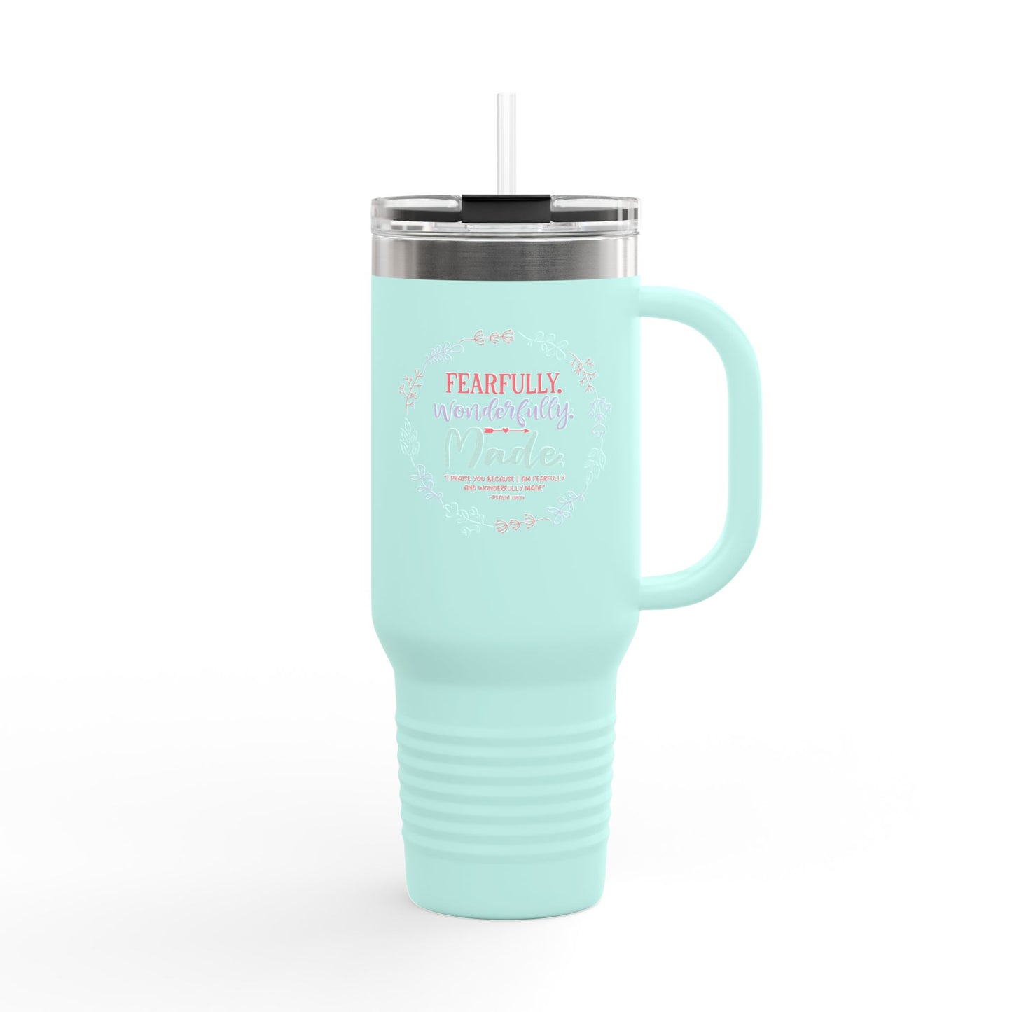 Fearfully. Wonderfully. Made Travel Mug
