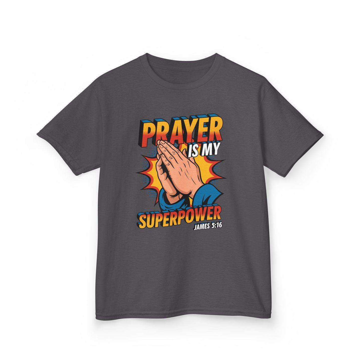 Prayer is My Superpower Kids Tee