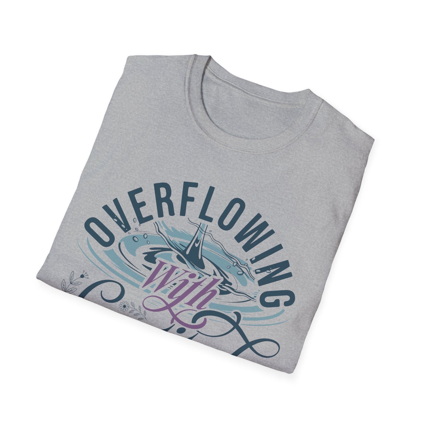 Overflowing with Gratitude & Grace Tee