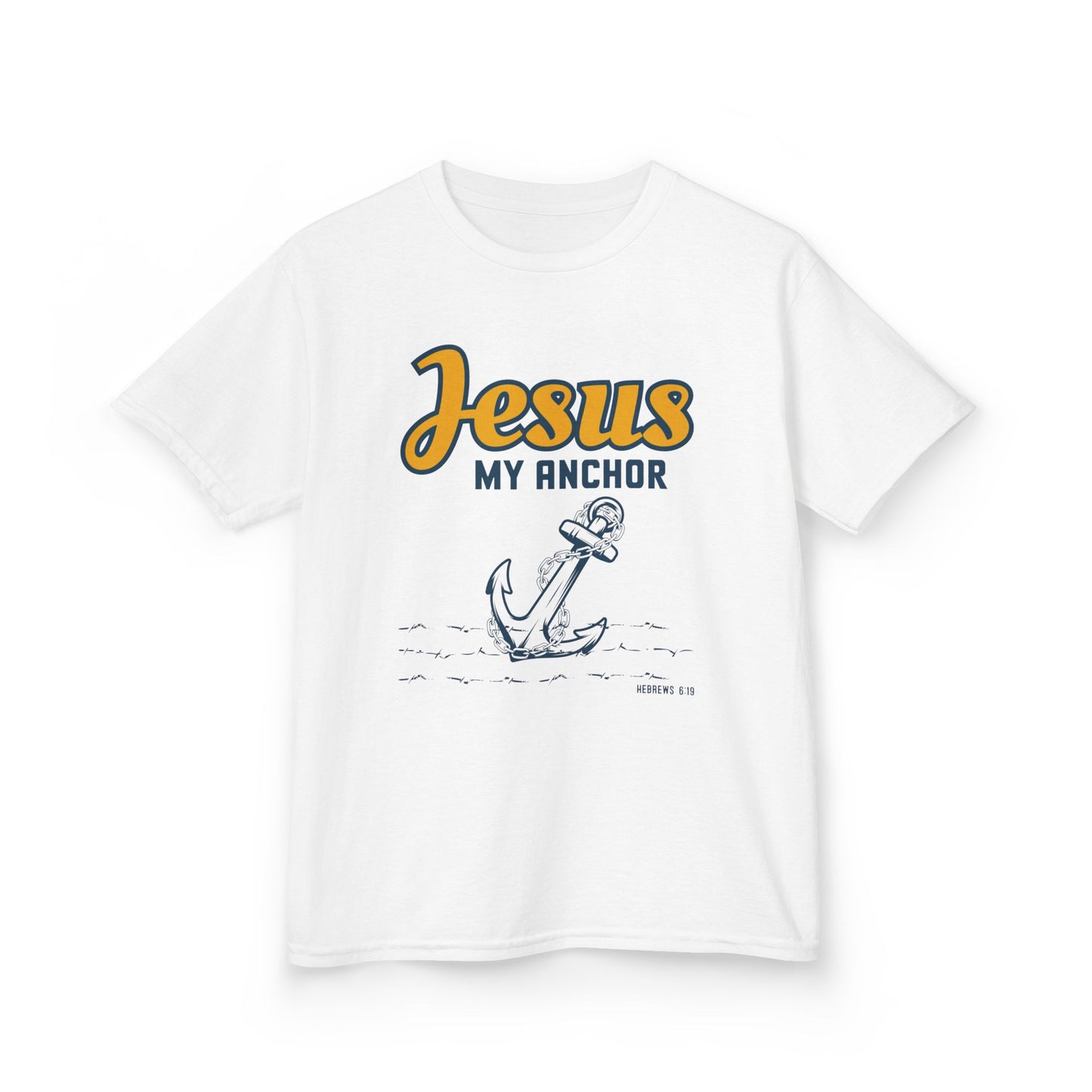 Jesus My Anchor Kids Tee