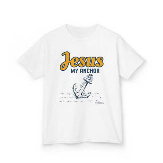 Jesus My Anchor Kids Tee