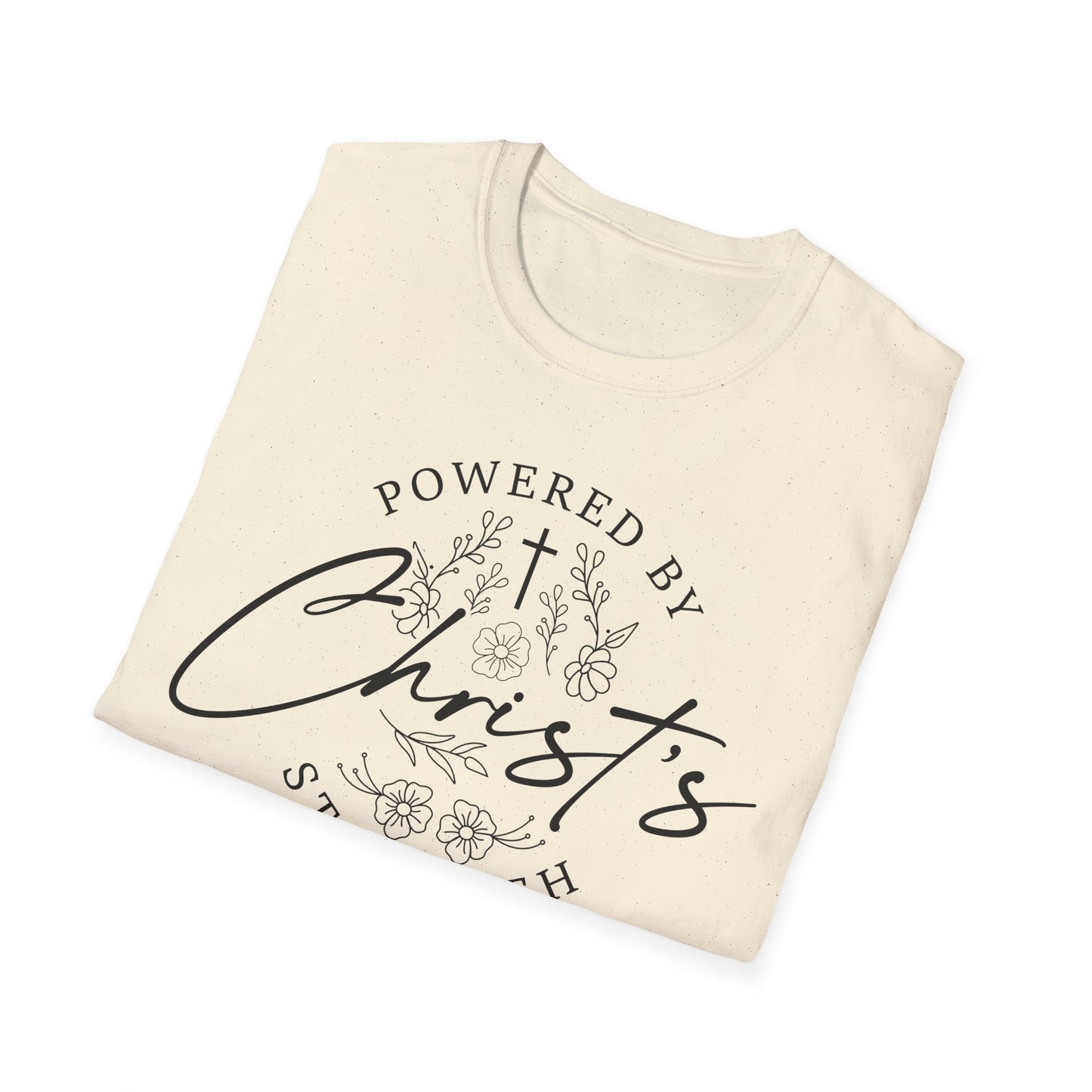 Powered by Christ’s Strength Tee