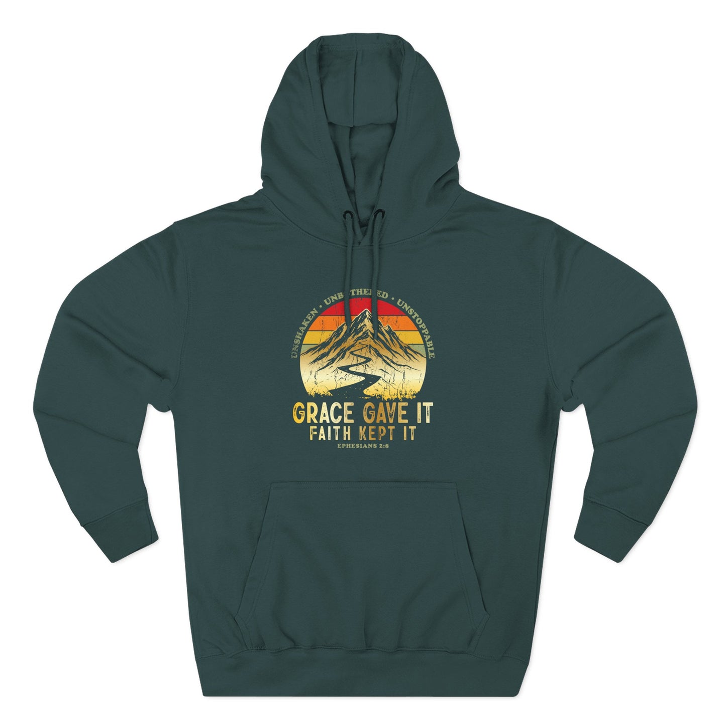 Grace Gave It. Faith Kept It.  Hoodie