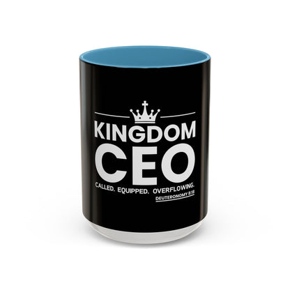 Kingdom CEO™ - Called. Equipped. Overflowing Coffee Mug