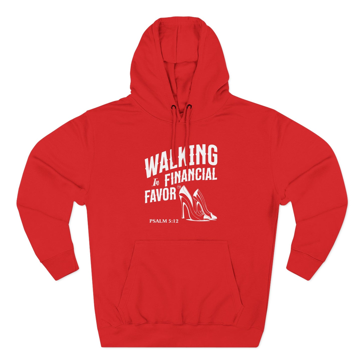 Walking in Financial Favor™" with Footprint  Hoodie