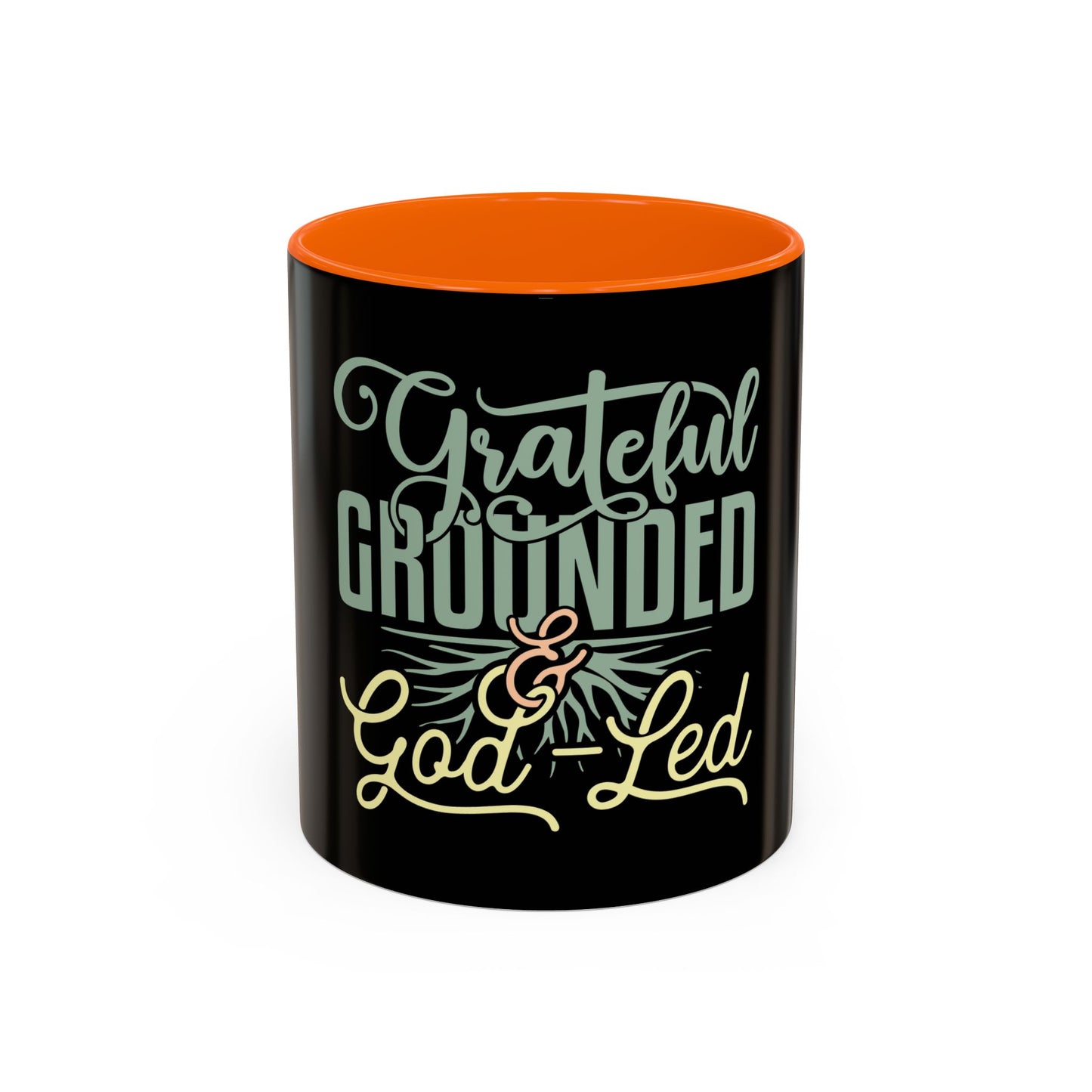Grateful, Grounded, & God-Led Coffee Mug