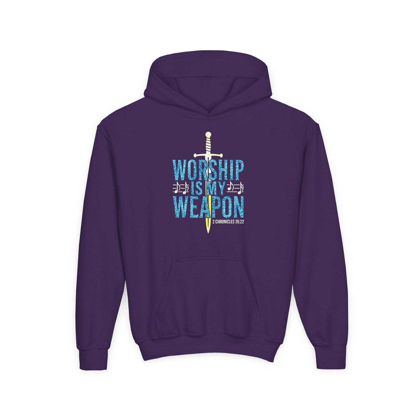 Worship is My Weapon Youth Hoodie