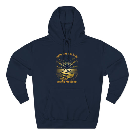 Faith Got me Here. Favor keeps me moving  Hoodie