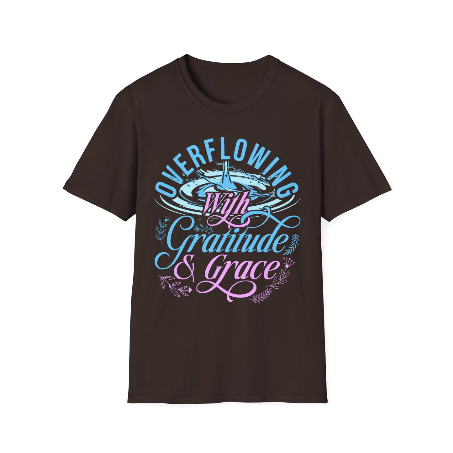 Overflowing with Gratitude & Grace Tee
