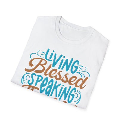 Living Blessed, Speaking Thankful Tee