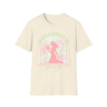 Grace Carried Me, Purpose Keeps Me Going Tee