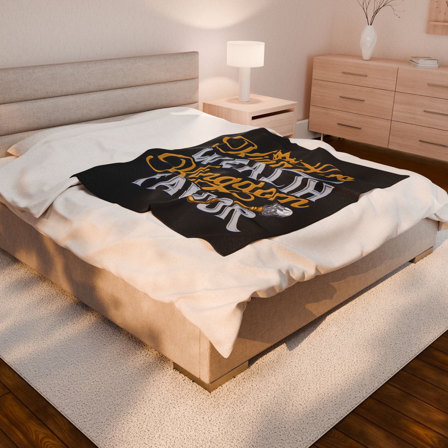 Kingdom Wealth Kingdom Favor Velveteen Plush Blanket