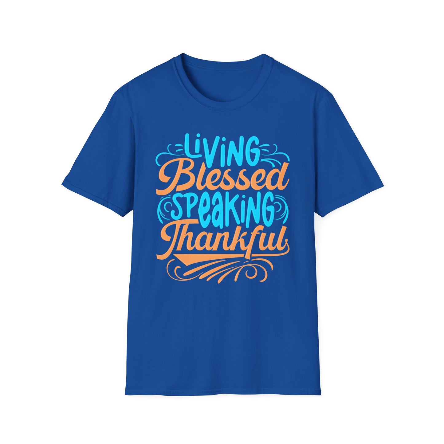 Living Blessed, Speaking Thankful Tee