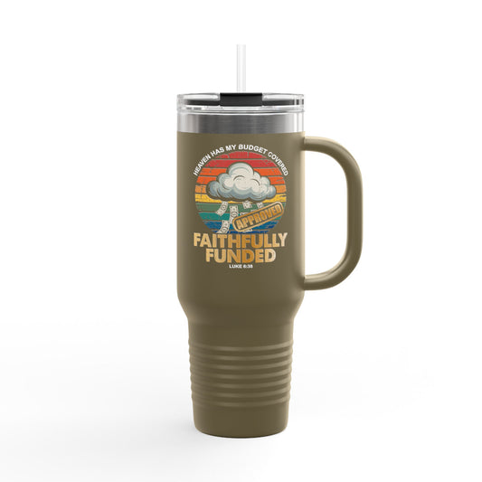 Faithfully Funded Travel Mug