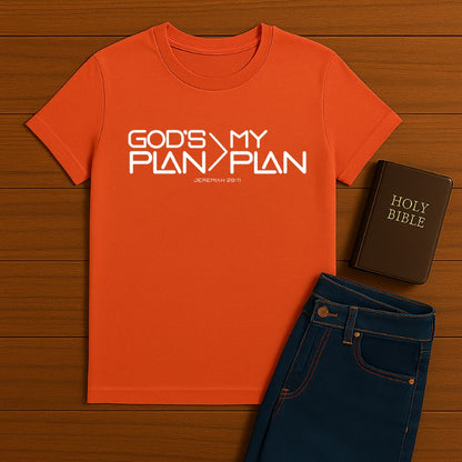 God's Plan > My Plan Tee
