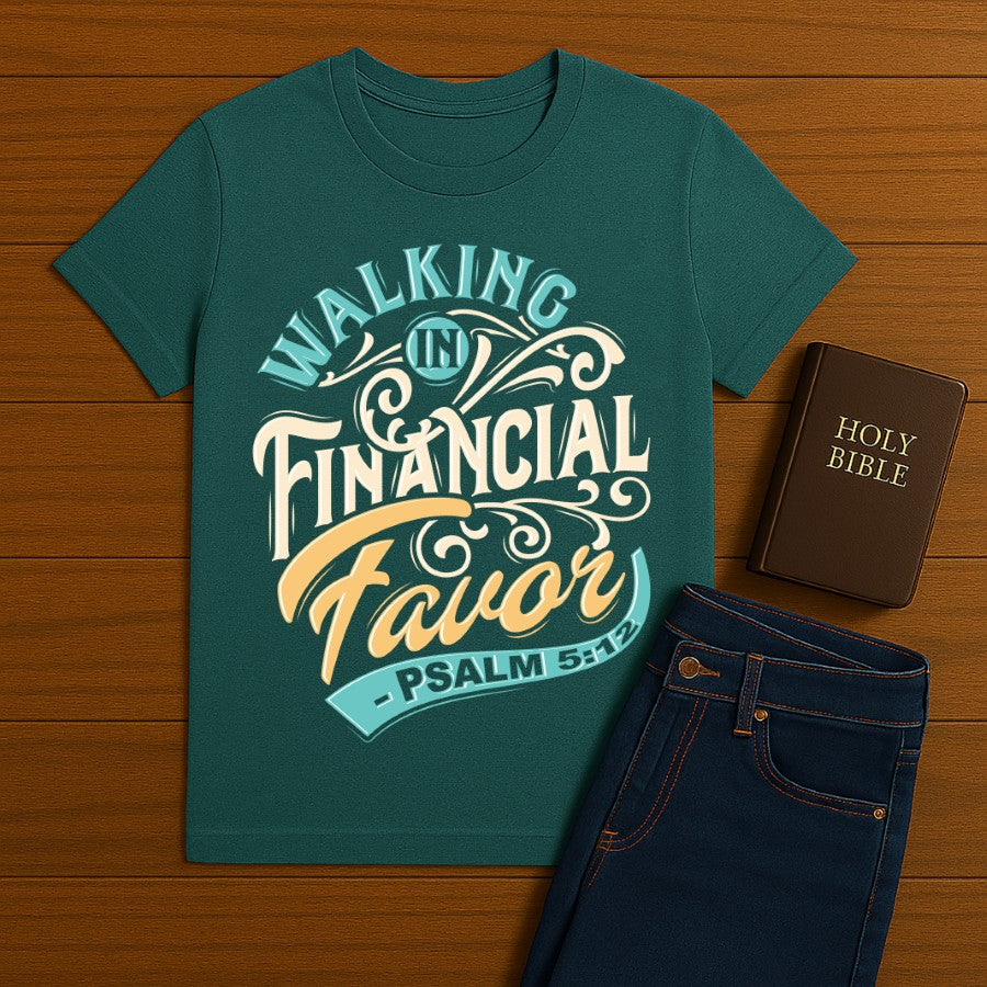 Walking in financial favor Tee