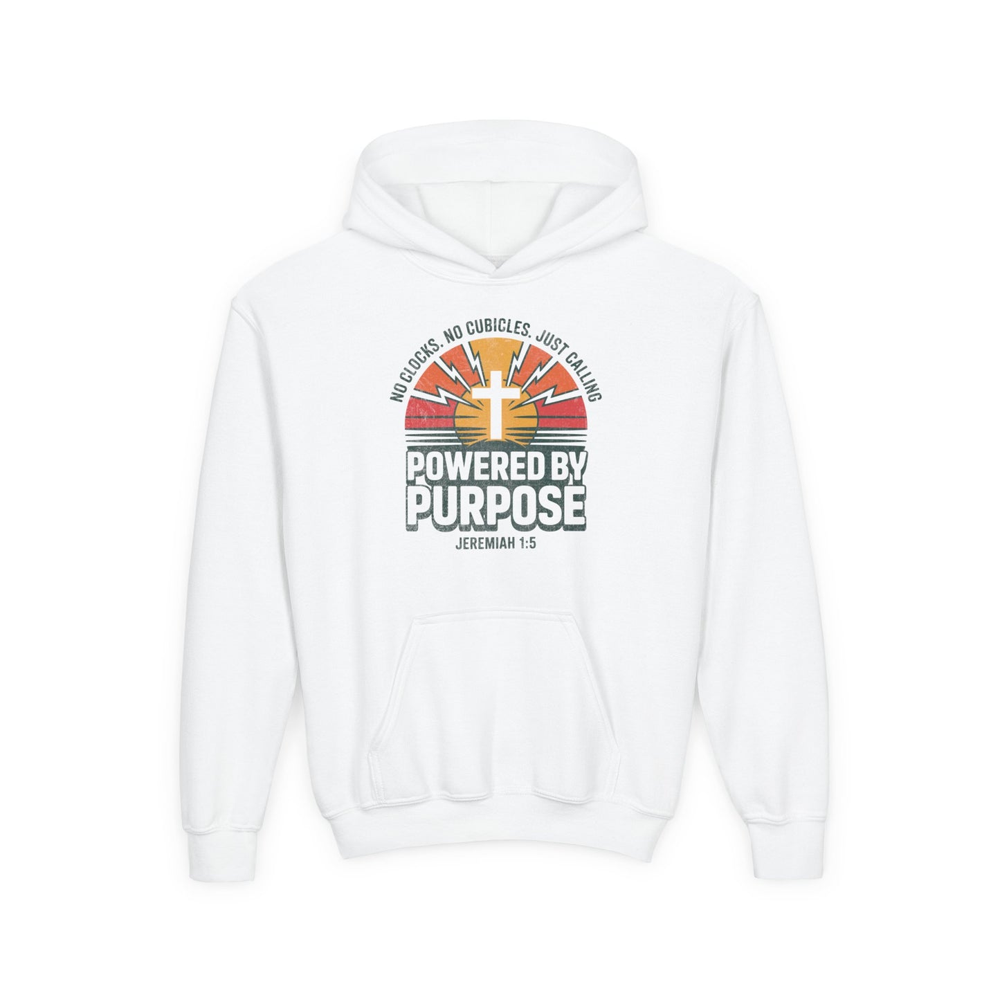 Powered by Purpose Youth Hoodie