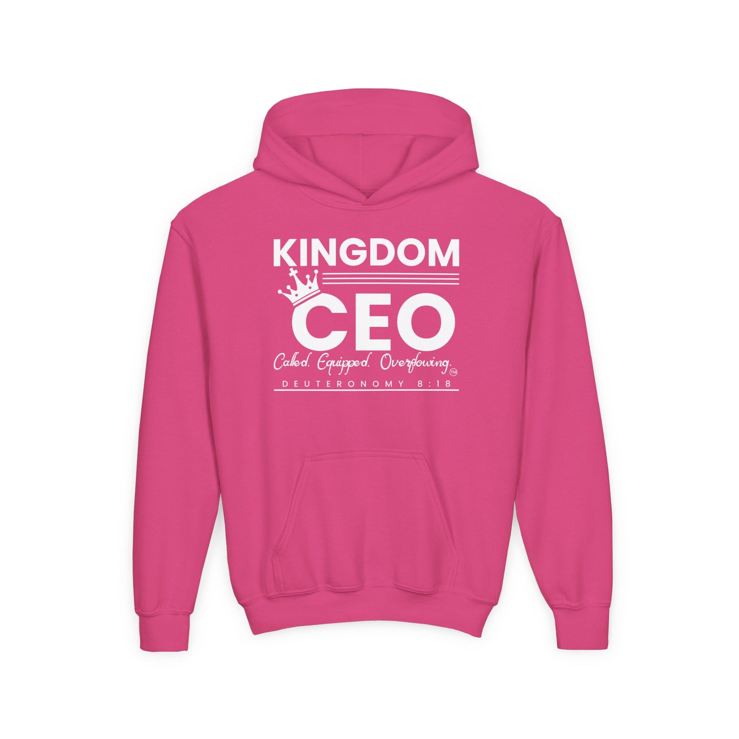 CEO: Christ Empowers Ownership Youth Hoodie