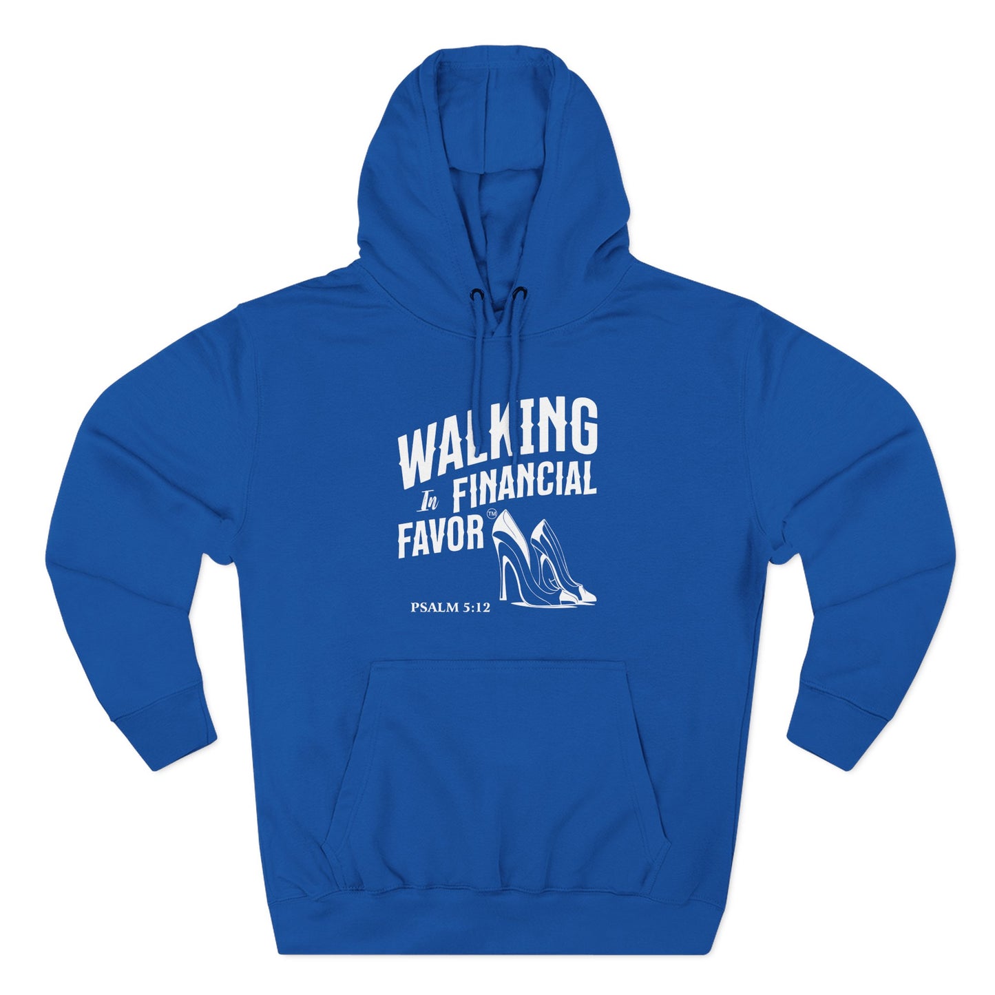 Walking in Financial Favor™" with Footprint  Hoodie