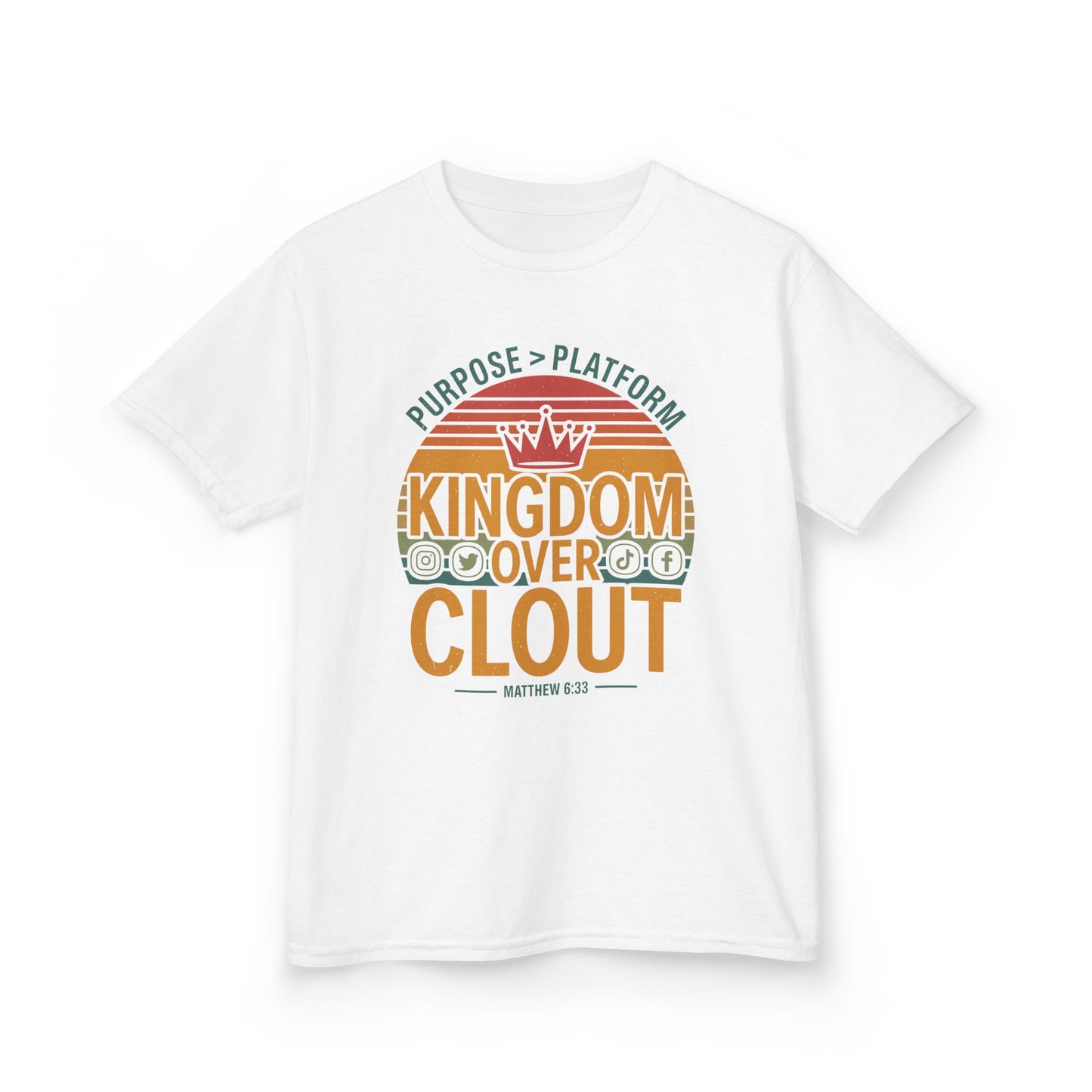 Kingdom Over Clout Kids Tee
