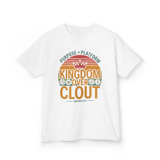 Kingdom Over Clout Kids Tee