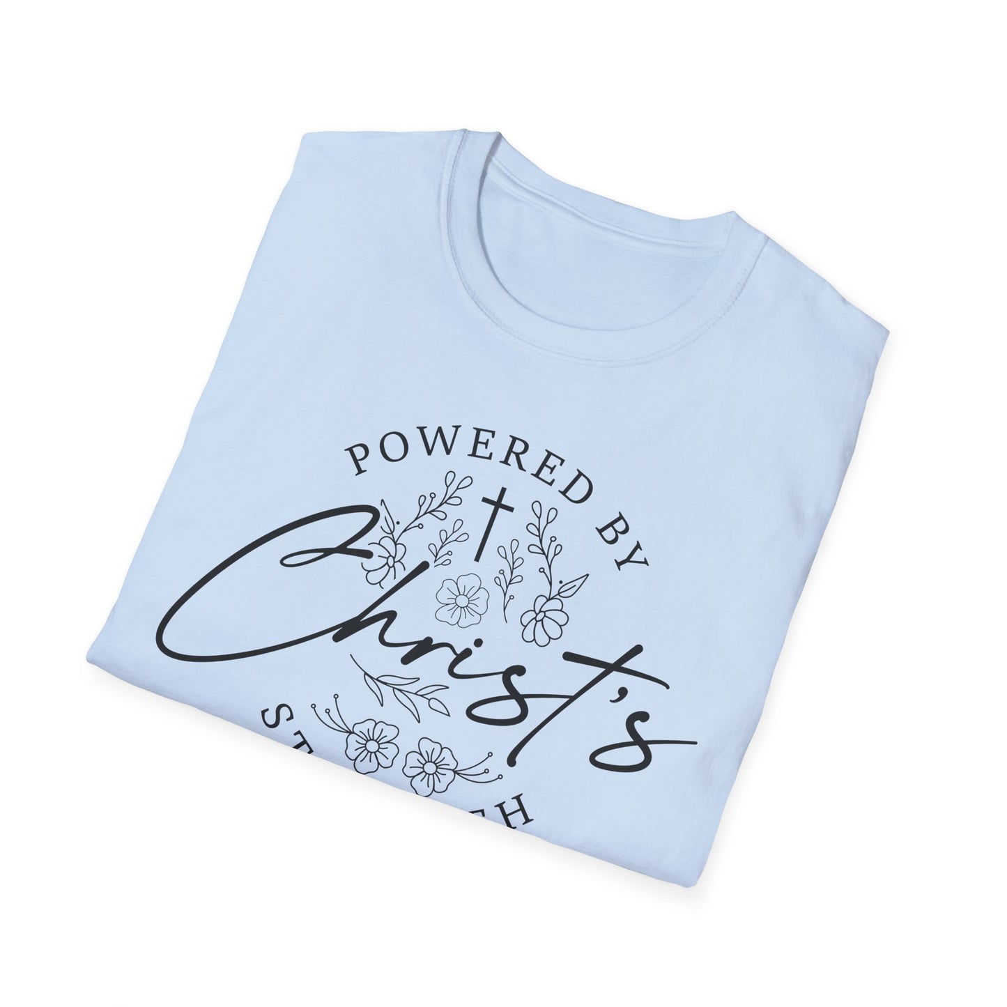 Powered by Christ’s Strength Tee