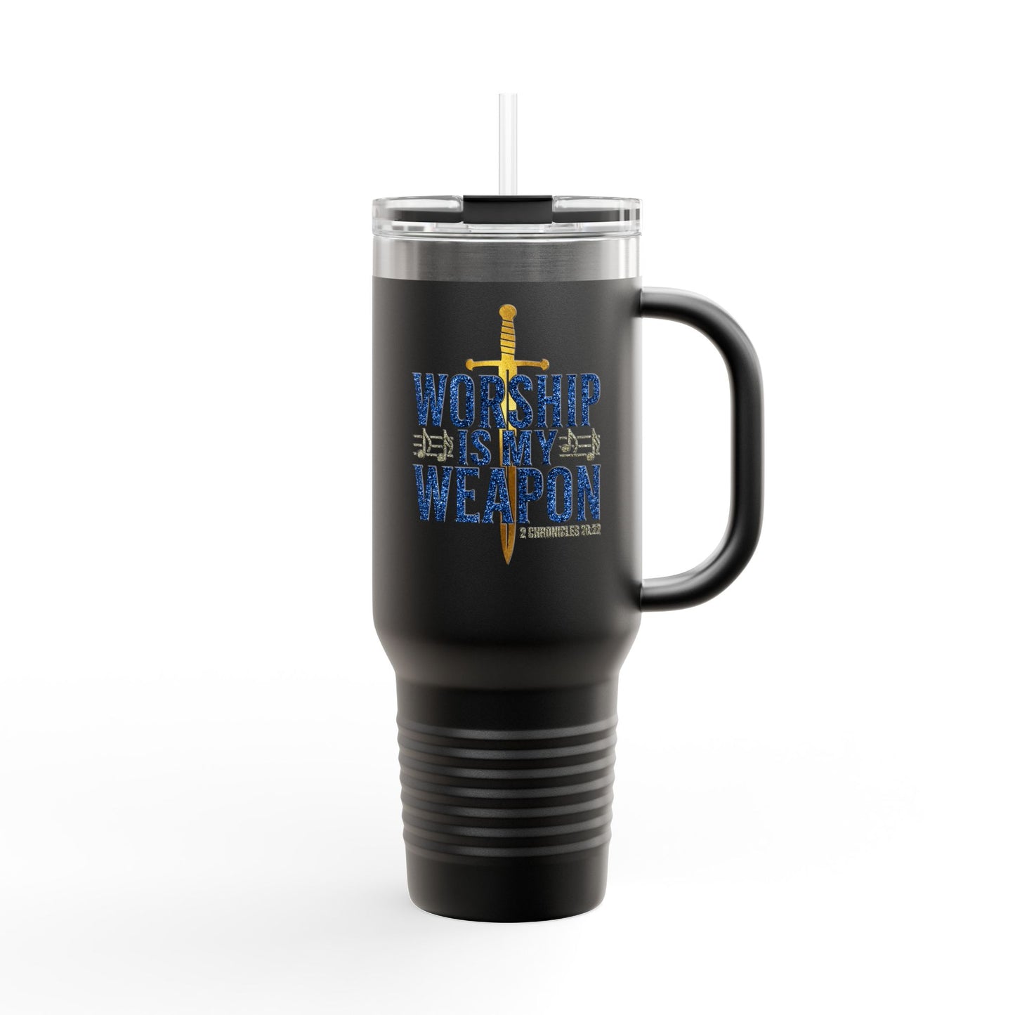 Worship is My Weapon Travel Mug