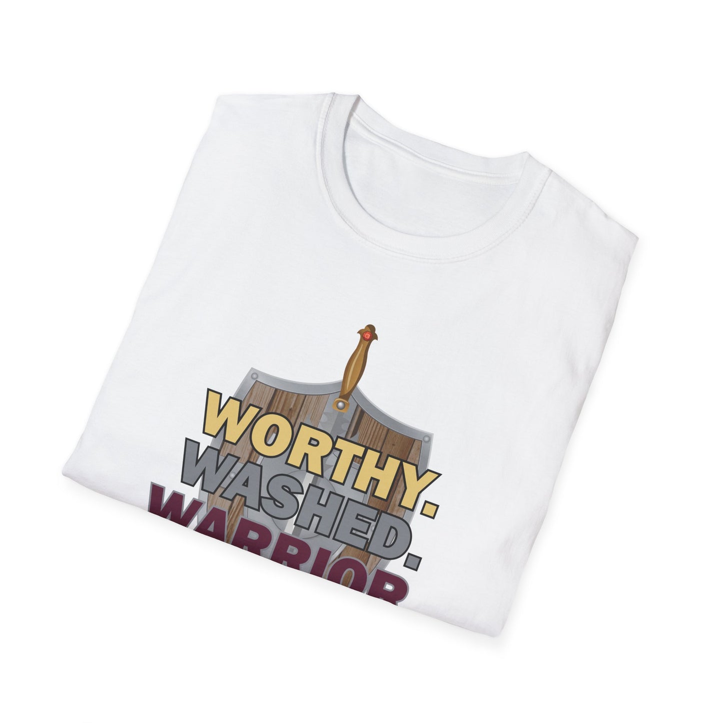 Worthy. Washed. Warrior Tee