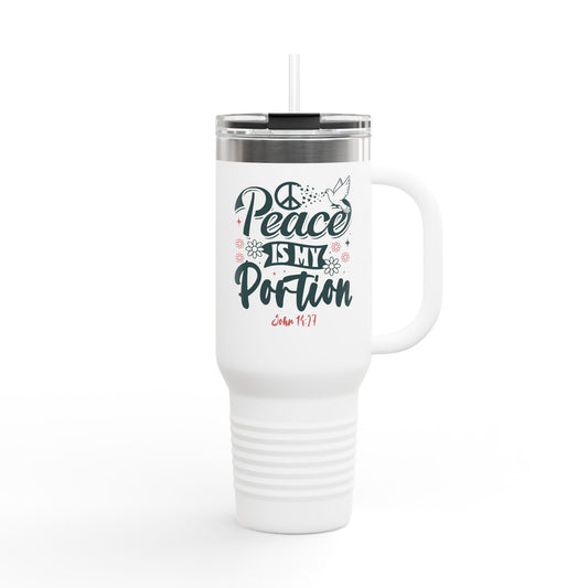 Peace is My Portion Travel Mug