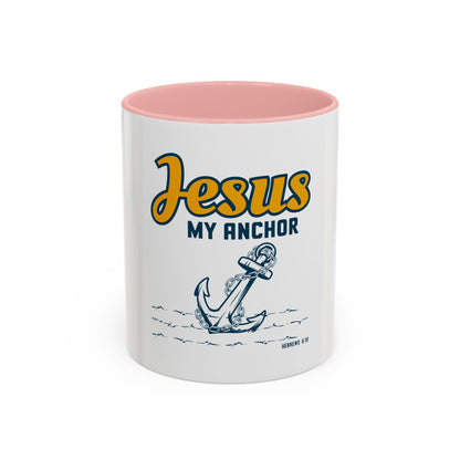 Jesus My Anchor Coffee Mug