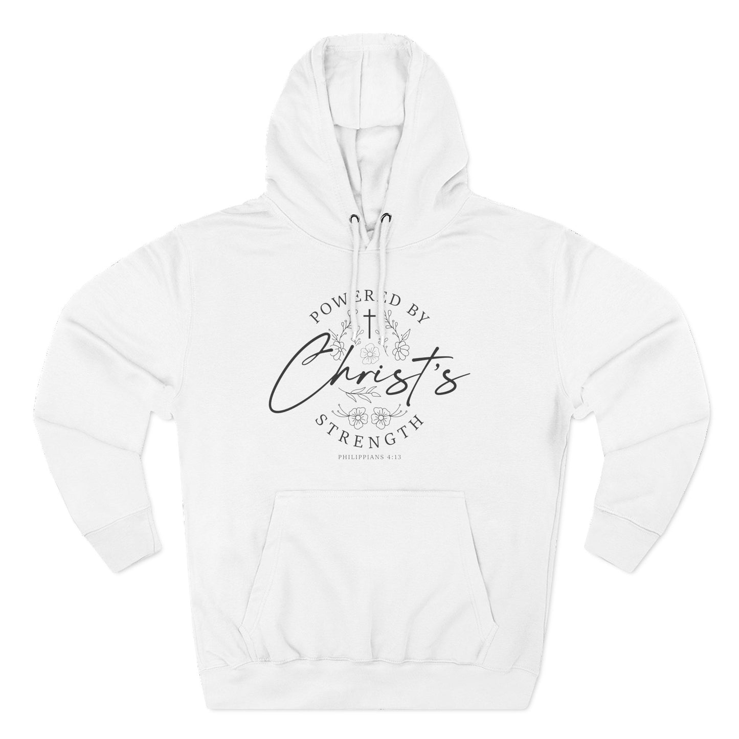 Powered by Christ’s Strength Hoodie