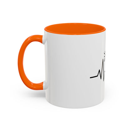 Heartbeat of the Cross Coffee Mug