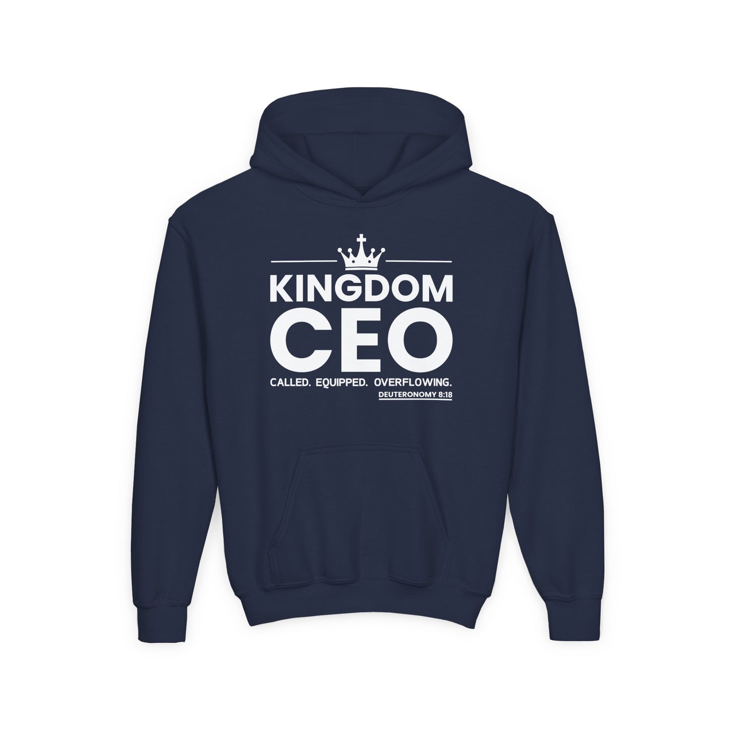 Kingdom CEO™ - Called. Equipped. Overflowing Youth Hoodie
