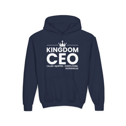 Kingdom CEO™ - Called. Equipped. Overflowing Youth Hoodie