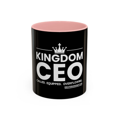 Kingdom CEO™ - Called. Equipped. Overflowing Coffee Mug