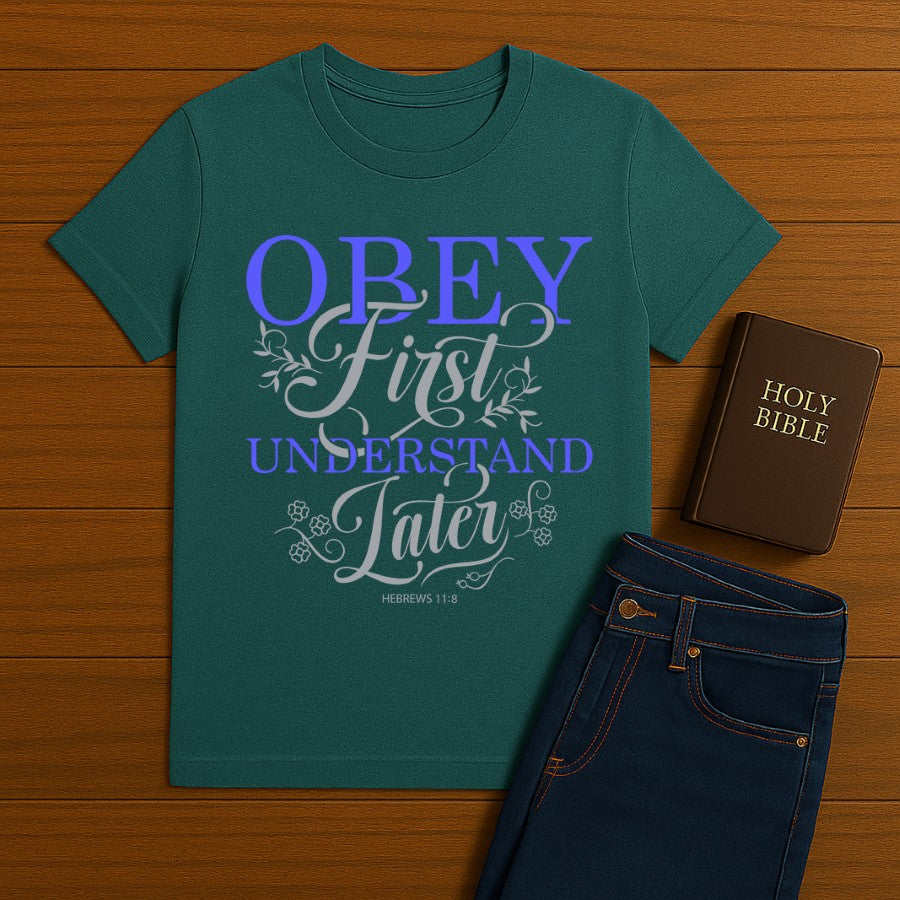 Obey First  Tee