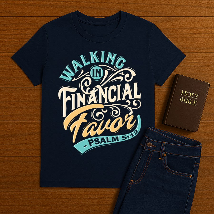 Walking in financial favor Tee