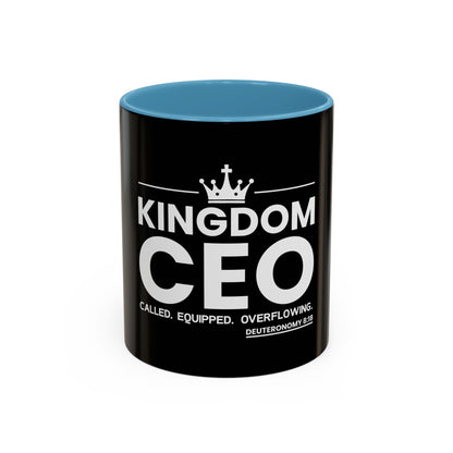 Kingdom CEO™ - Called. Equipped. Overflowing Coffee Mug