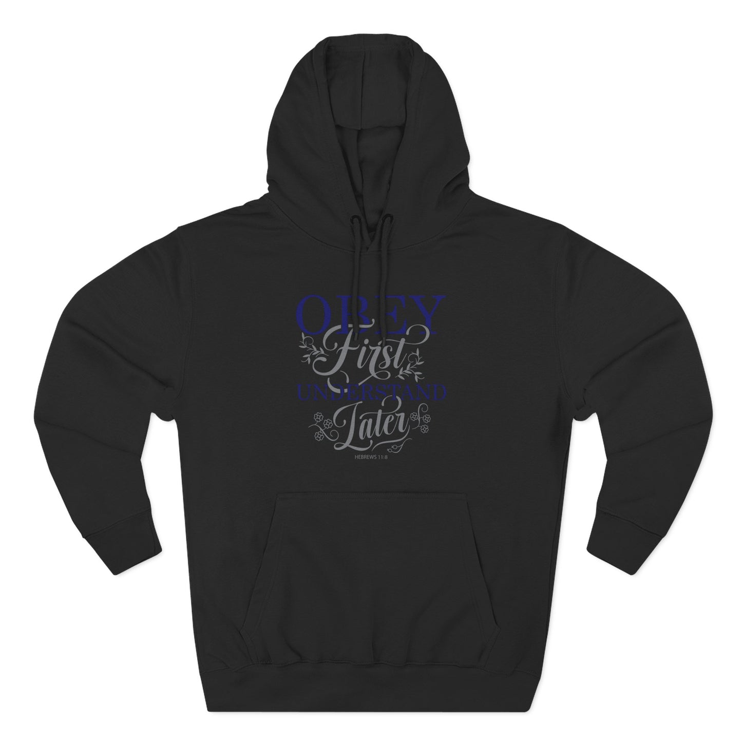 Obey First. Understand Later Hoodie
