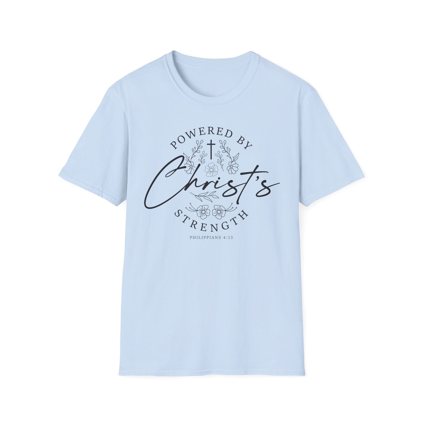 Powered by Christ’s Strength Tee