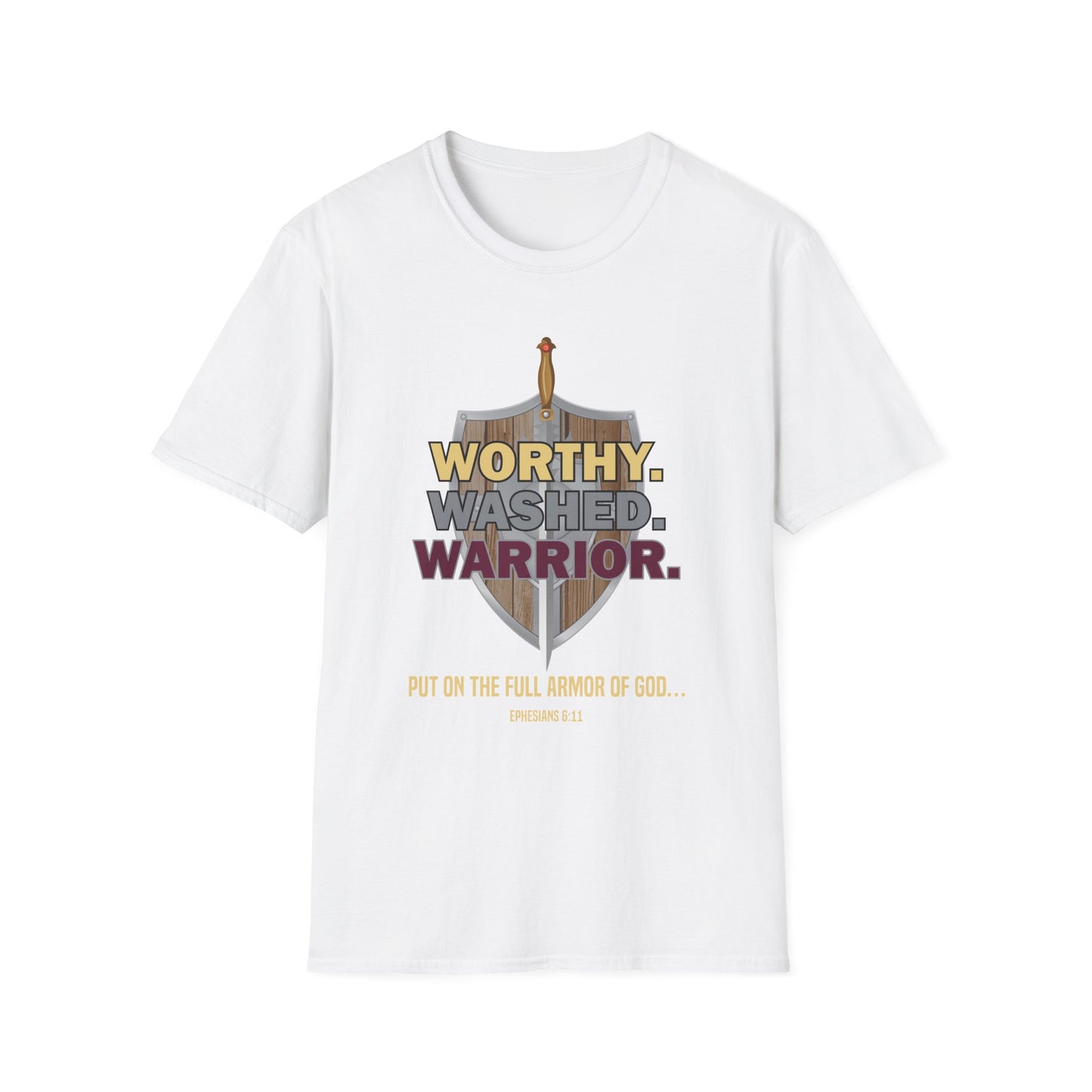 Worthy. Washed. Warrior Tee
