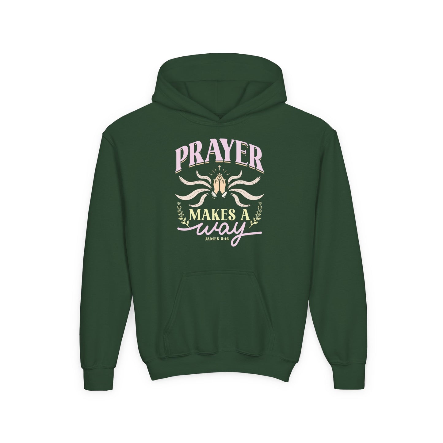 Prayer Makes a Way Youth Hoodie