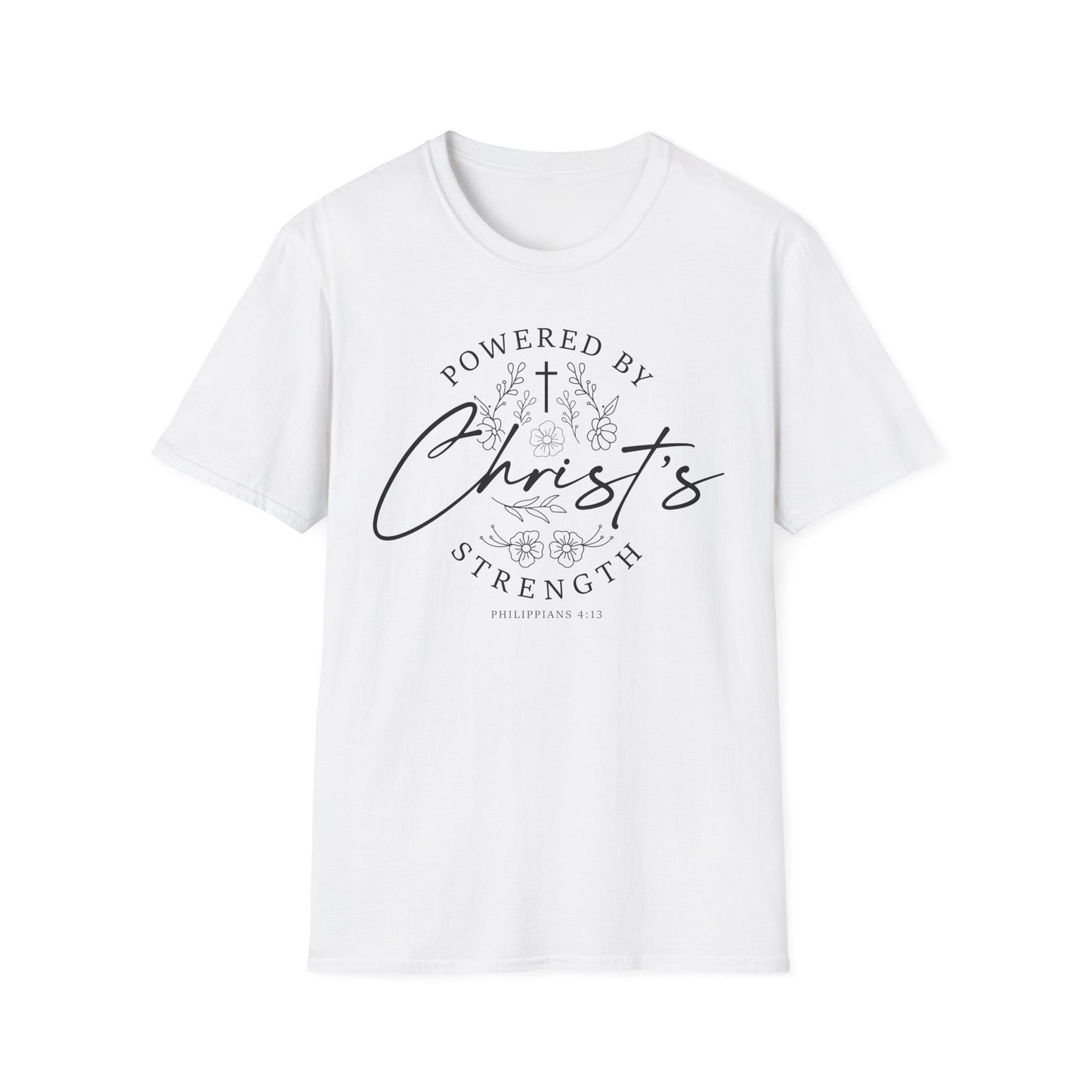 Powered by Christ’s Strength Tee